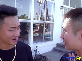Tattooed Latino Breeds Asian - Jon Darra, Hans Raw And Peter Fever