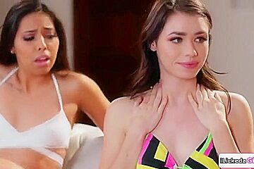 Teen 18+ Babe And Bff Pussy Licking Stepmom With Lucie Cline, Elexis Monroe And Jasmine Summers