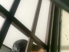 Teen peep while showering