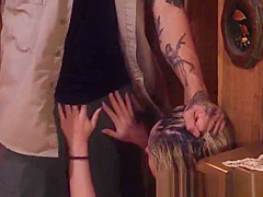 Teenage girlnextdoor tied up and roughed up