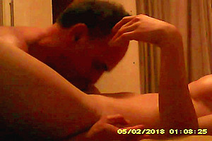 Tgirl fucking a bisex guy - cute shemale fucking a horny guy - he sucks her cock and eats her cum