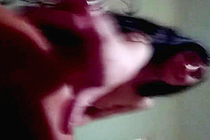 Tgirl fucking a bisex guy - cute shemale fucking a horny guy - he sucks her cock and eats her cum