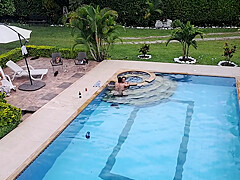 The Party Ends With A Fuck In The Pool  2 Nobody Realizes What We Do