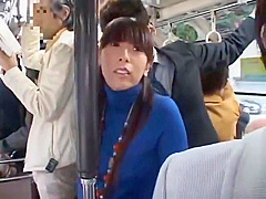 The bus was so hot - Japanese bus 7