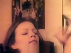 Three Lesbians in Pissing Action (1970s Vintage)