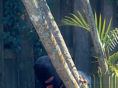 Tiedup girlnextdoor hardfucked by stalker