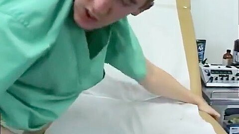 Timothys naked penis in doctors office xxx male cock gay