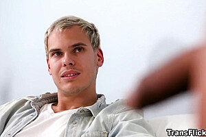 Tony Sting And Lola Morena In Trans Strips Out For