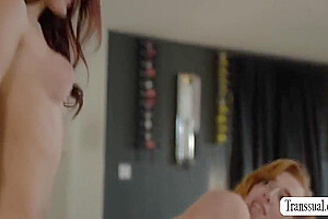 Tori Easton And Shiri Allwood In Ts Redhead Analed By New Trans Neighbor 10 Min