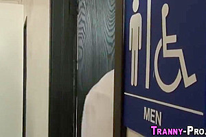 Tranny Sucks Gloryhole Dick - Jenna Tales