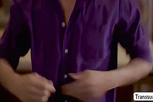 Trans Ariel Fucks Friends Fiancee In Front Of Him 10 Min With Maya Woulfe