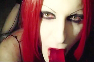 Transgender Fucking Her Asshole With A Toy