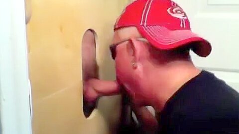 Two Buddies Get a Gloryhole Suck Off