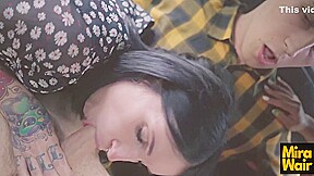 Two Horny Sluts Took A Guy To Woods And Fuck With Keoki Star