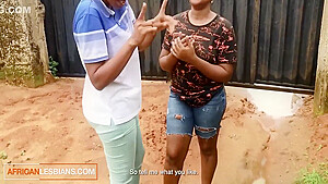 Two Loyal Black Naughty Babes Passionately Eating Each Other Pussies