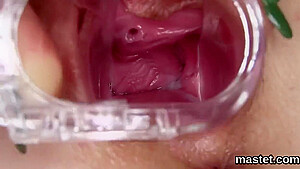 Unusual Czech Cutie Opens Up Her Pink Cunt To The Speci