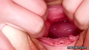 Unusual Czech Sweetie Opens Up Her Narrowed Vulva To Th