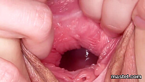 Unusual Czech Sweetie Opens Up Her Narrowed Vulva To Th