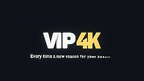 VIP4K  Naked dude entered meets chick with stunning body in her sauna