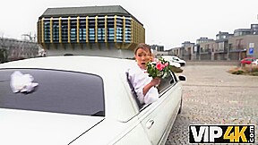 VIP4K  This babe will never forget their wedding after hot sex on wheels