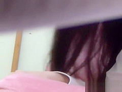 Vag stroking asian seen