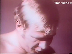 Vintage bisexual double blowjob