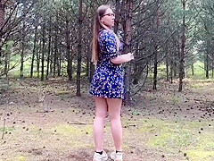 Walking Naked In The Woods