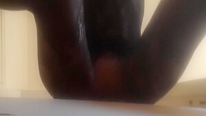 Wearing High Heels And Catsuit And Taking A Cock Down My Mouth And Pussy In Gloryhole
