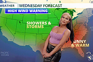 Weather Girls Cum Drizzle - Dante Colle And Domino Presley