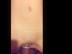 White Girl Railed By BBC At Photo Shoot, Then Gets Mad When Nutted In Eye!!