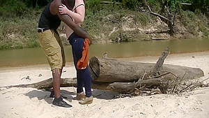 White Wife Goes to Africa For Some Real Hard Pine Wood