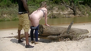 White Wife Goes to Africa For Some Real Hard Pine Wood