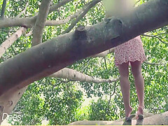 Wife Climbs Trees With No Panties On 5 Min