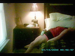 Wife caught masturbating with back massager
