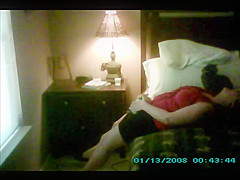 Wife caught masturbating with back massager