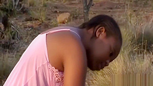 Wild outdoor interracial group sex with hot African sluts and big cocked studs