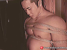YOSHIKAWASAKIXXX - Asian Hunk Kosuke Endures Shibari Bondage