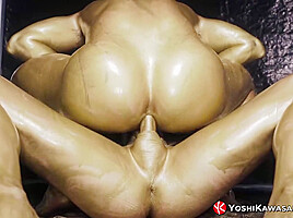 YOSHIKAWASAKIXXX - Jock Yoshi Kawasaki Anal Fucked Hardcore