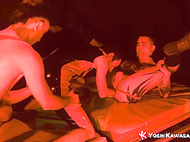 YOSHIKAWASAKIXXX - Jock Yoshi Kawasaki Fisted In Threesome