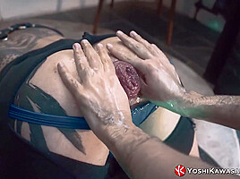 YOSHIKAWASAKIXXX - Leather Sub Yoshi Kawasaki Fisted Deep