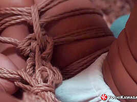 YOSHIKAWASAKIXXX - Shibari Master Encho Binds Up Asian Guy