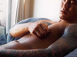 YOSHIKAWASAKIXXX - Tattooed Asian Ricky Masturbates Solo