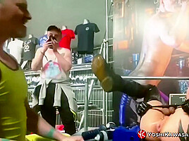 YOSHIKAWASAKIXXX - Yoshi Kawasaki Fisting With Axel Abysse