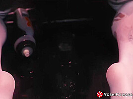 YOSHIKAWASAKIXXX - Yoshi Kawasaki Inserts Massive Dildoes