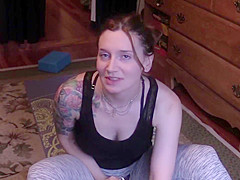 Yoga MILF Masturbates and Squirts for You