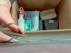 Yoga Teachers Dick Stiffening Candid Wrinkled Soles!