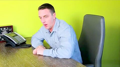 You cant just jerk at the office! At least use me instead! - Ricky Ridges, Quin Quire