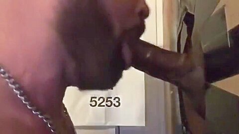 Young Black Dick Serviced Philadelphia Gloryhole