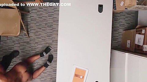 Young Black Straight Boy Caught Shoplifting A Book And Fucked By White Gay Security Officer