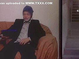 Young Boy In Old Man Shows His Huge Dick To